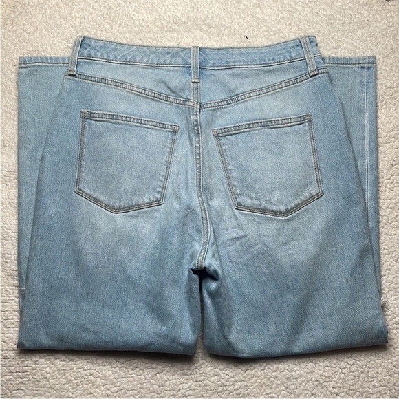 Universal thread Busted knees ankle Jeans Cropped Size 10 / 30 High Waist - Picture 6 of 8